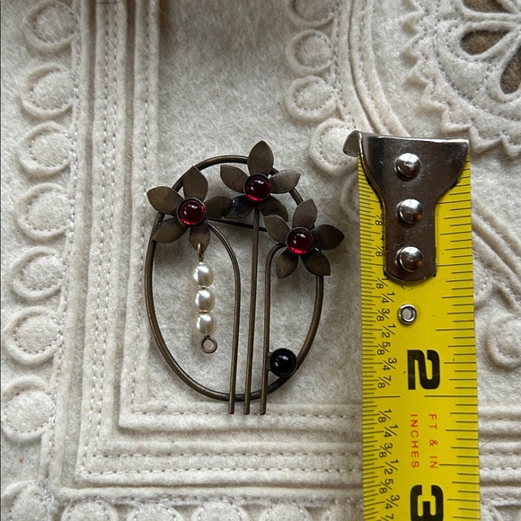 Art Deco Style Brooch - Czech Republic - Picture 11 of 12